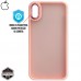 Capa iPhone X e XS - Clear Case Fosca Chanel Pink